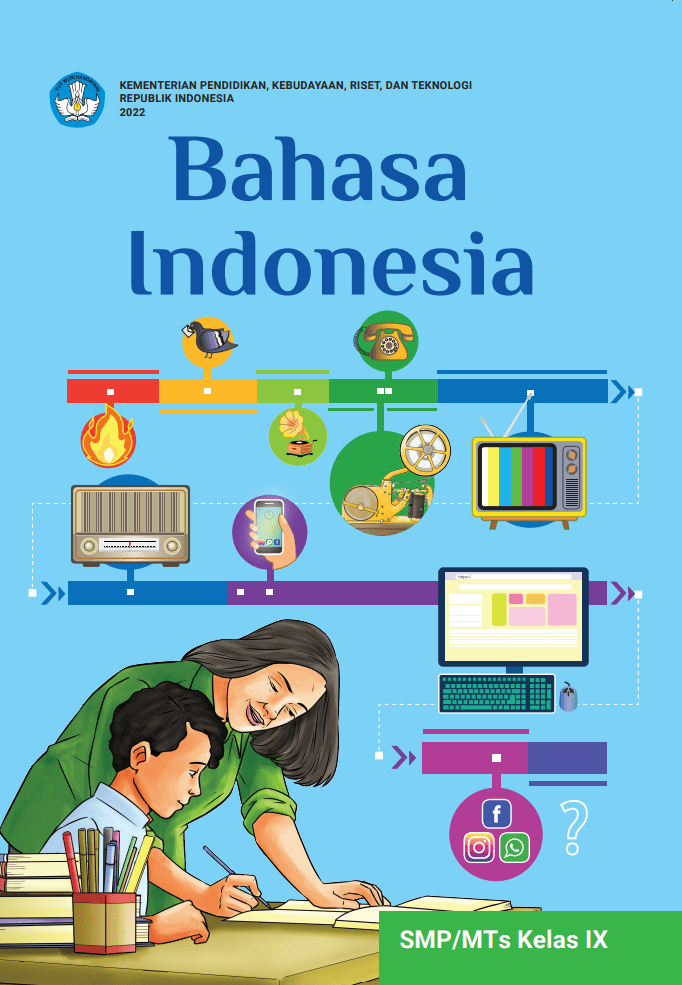 Bahasa Indonesia untuk SMP/MTs Kelas IX 