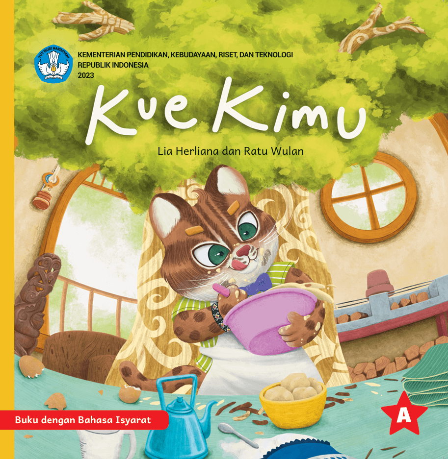 Kue Kimu (Edisi Buku dengan Bahasa Isyarat)