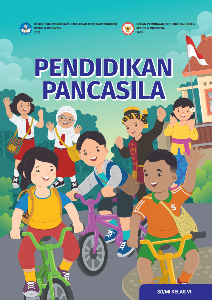 Pendidikan Pancasila untuk SD/MI Kelas VI | hanifmu.com